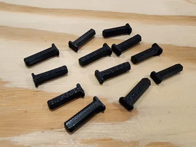 Dowel with head for joining parts (various sizes)