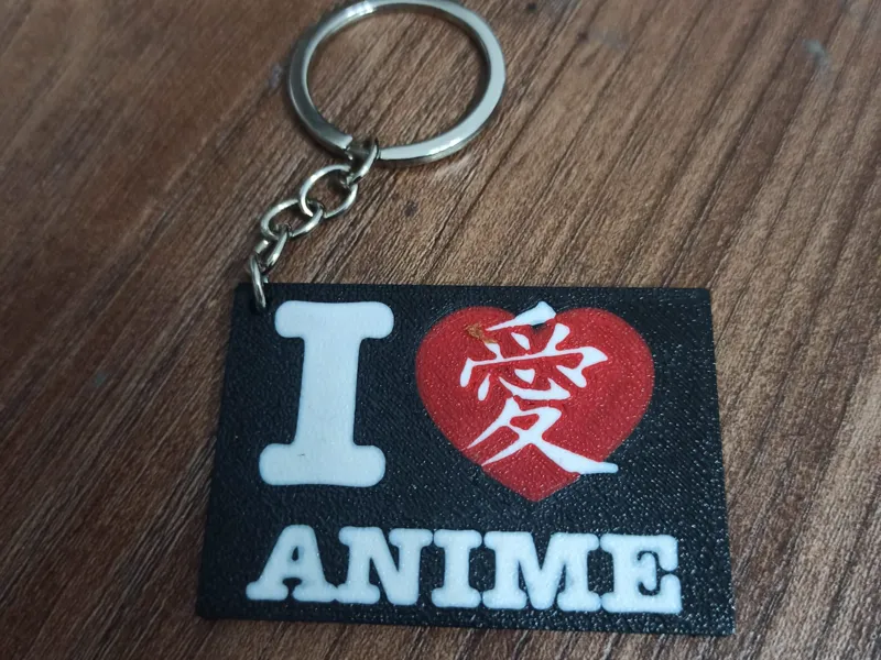 KEYCHAIN - I LOVE ANIME