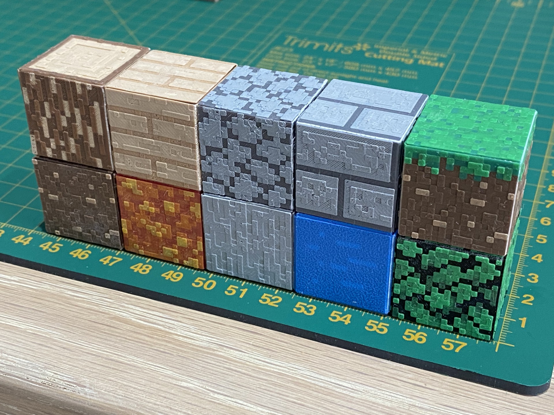 Magnetic Minecraft Blocks - Free 3D Print Model - MakerWorld