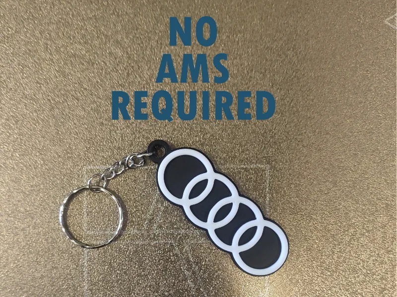 AUDI Logo Keychain