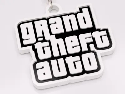 GTA style keychain