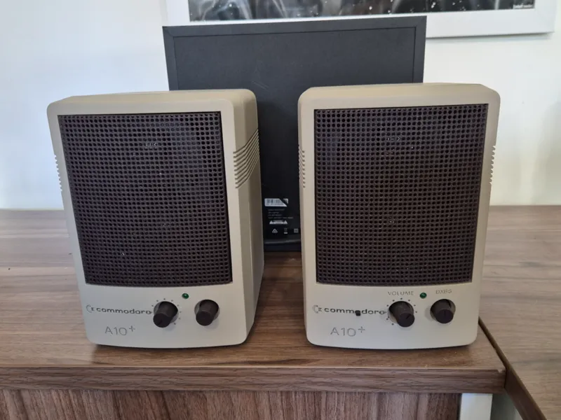 Commodore A10+ Large Speakers