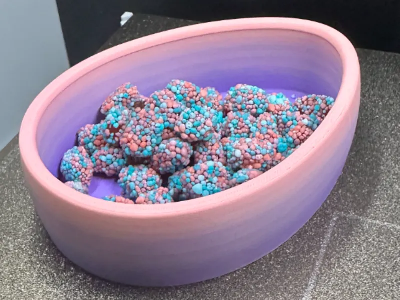 Easter Egg Candy Bowl Catch All