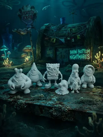 Modelo para impresión 3D: SpongeBob SquarePants: Bikini Bottom Nightmares — vista de referencia 2