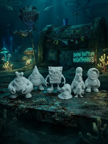 Modelo para impresión 3D: SpongeBob SquarePants: Bikini Bottom Nightmares — vista de referencia 4