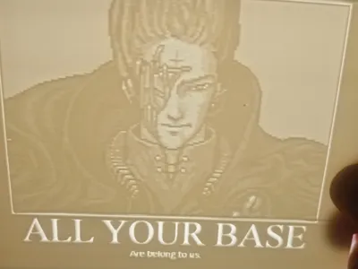 All Your Base Lithograph + Box & Guide
