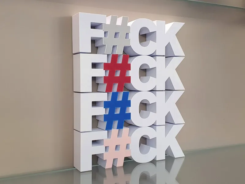 F#CK - home decor
