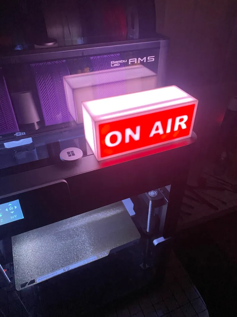 ON AIR ..... LIGHT FOR BAMBU P AND X SERIES