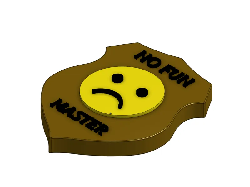 Party Pooper Plaque