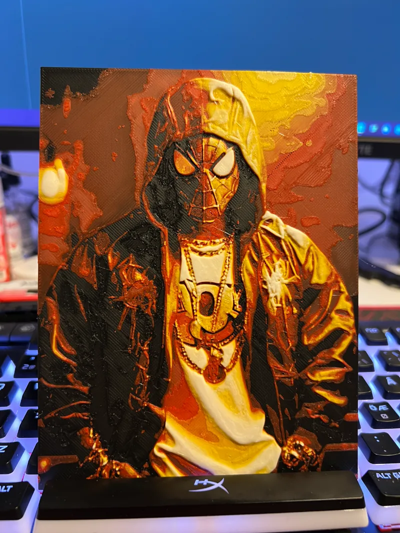 Hiphop Spiderman - Hueforge