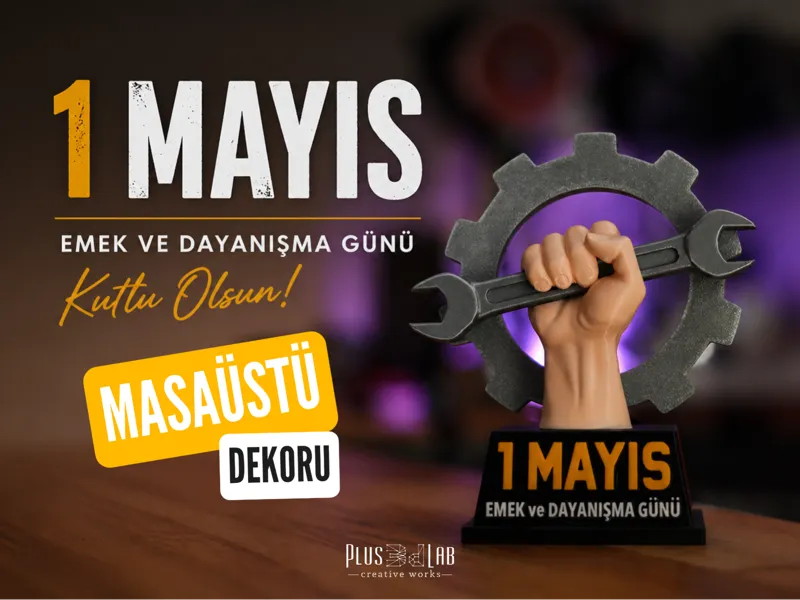 1 MAYIS DEKORU - Özelleştirilebilir