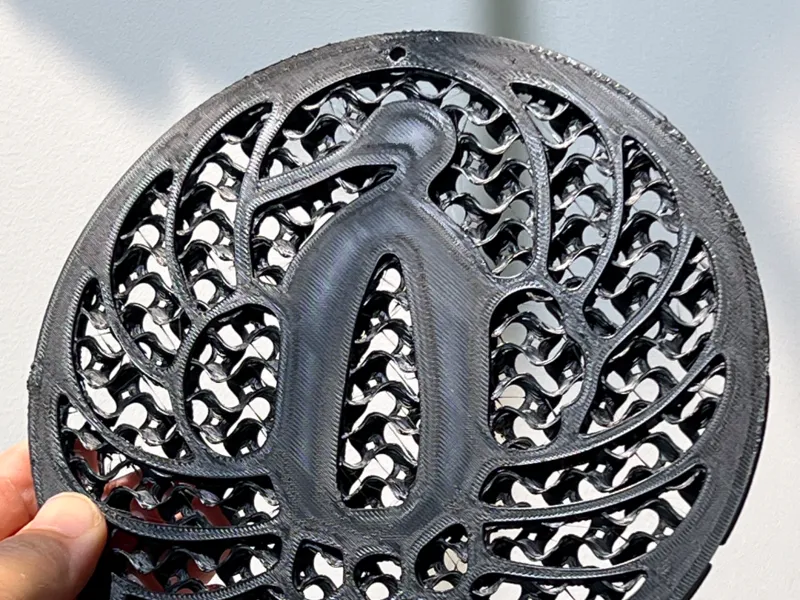 Plant Mounting Board Katana Guard "Tsuru" Design