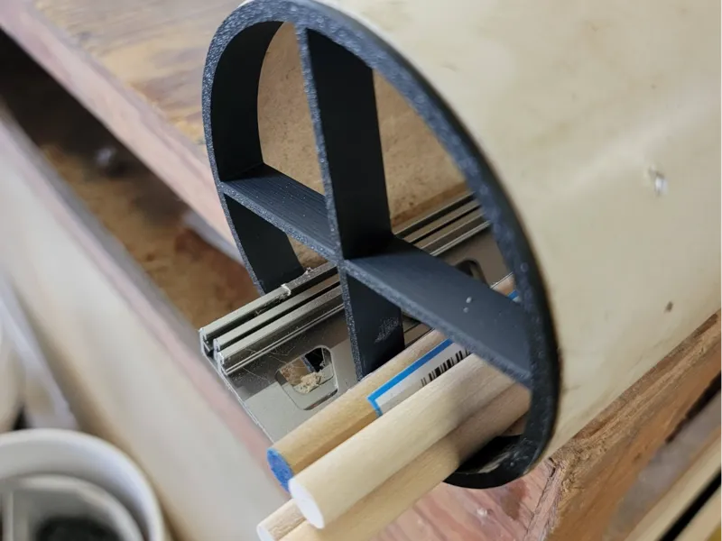 4" pvc pipe organizer