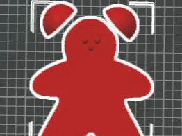 Clock Man Meeple