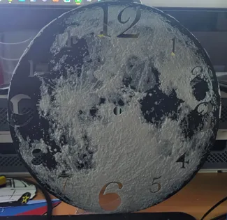 clock moon hueforge