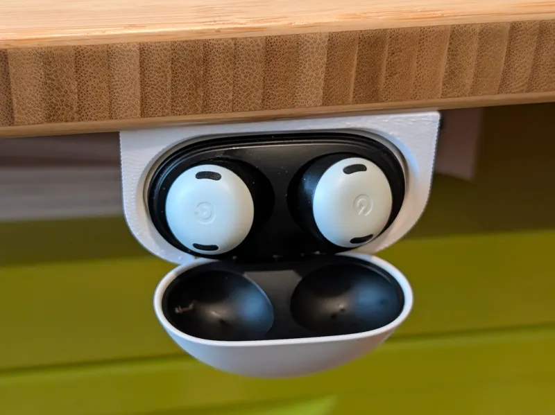 Google Pixel Buds Pro Under-Desk Mount & Charger