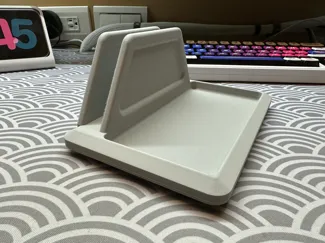 Ipad vertical stand and side tray EXTRA MINI