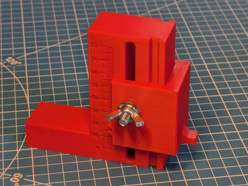 Adjustable setup gauge