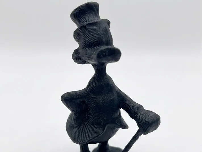 Low Poly Scroodge McDuck Figurine 