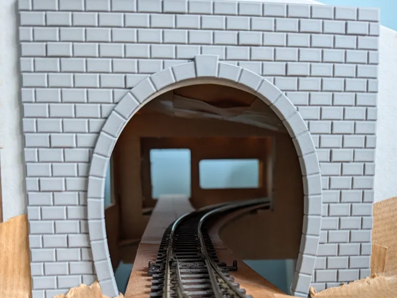 Portail tunel HO 