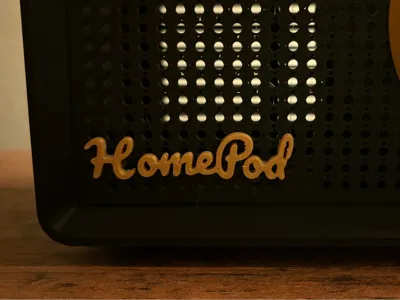 HomePod sign