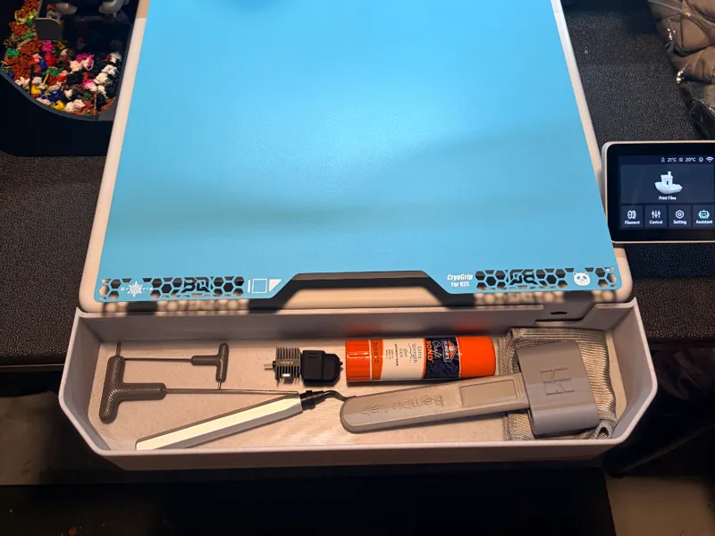 A2L Integrated Storage Basket