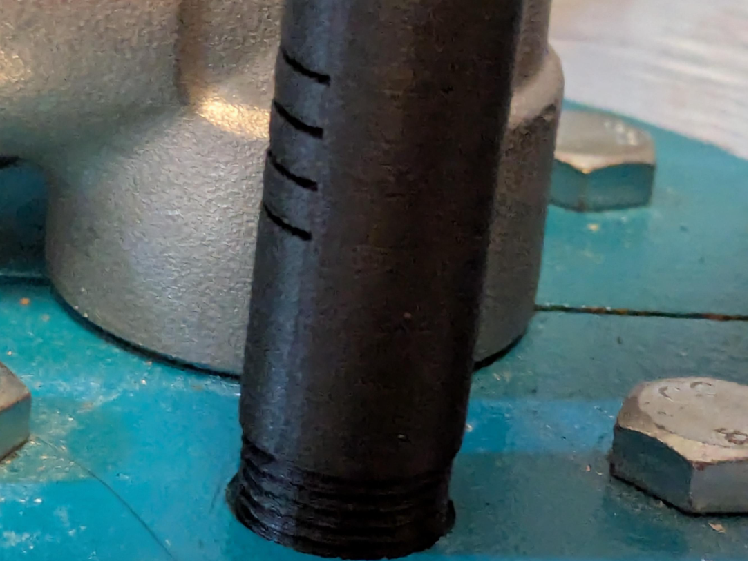3" Well Seal Vent Tube 1/2" NPT Threaded