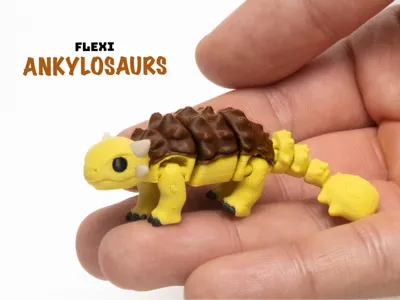 Flexi Ankylosaurs Articulated