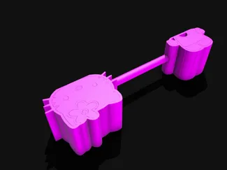 Hello Kitty 8MM Straw topper
