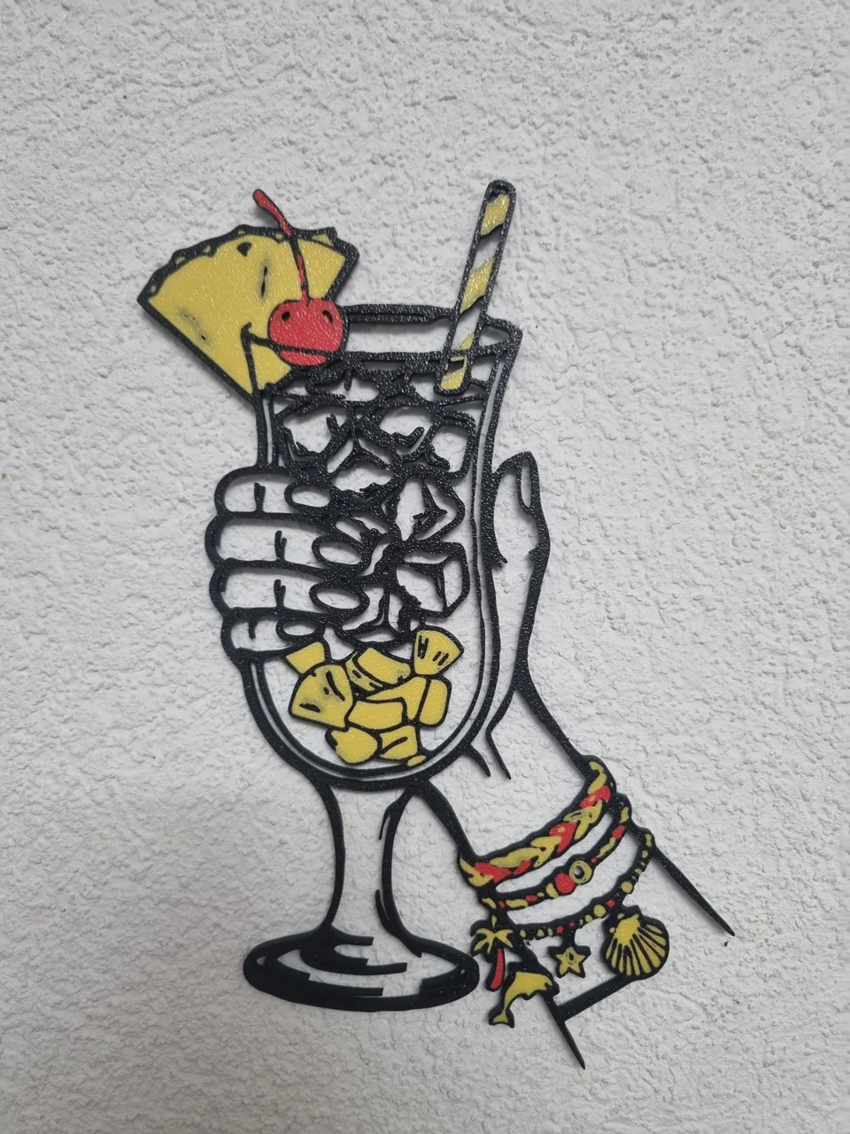 Pina Colada Wallart view 2