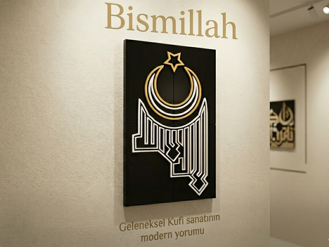 Bismillah Kufic
