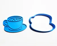 Emporte-pièce tasse de café latte — photo 3