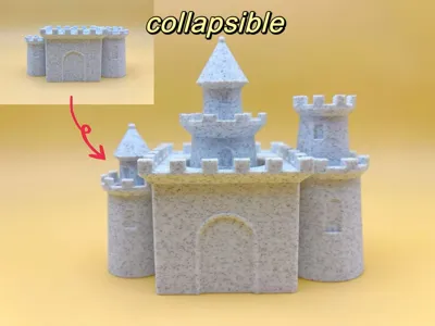 collapsible castle