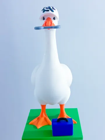 Modelo para impresión 3D: Mechanic Desk Goose Gear — vista de referencia 2