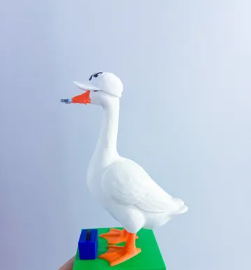 Modelo para impresión 3D: Mechanic Desk Goose Gear — vista de referencia 3
