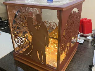 Wedding Wish Card Box