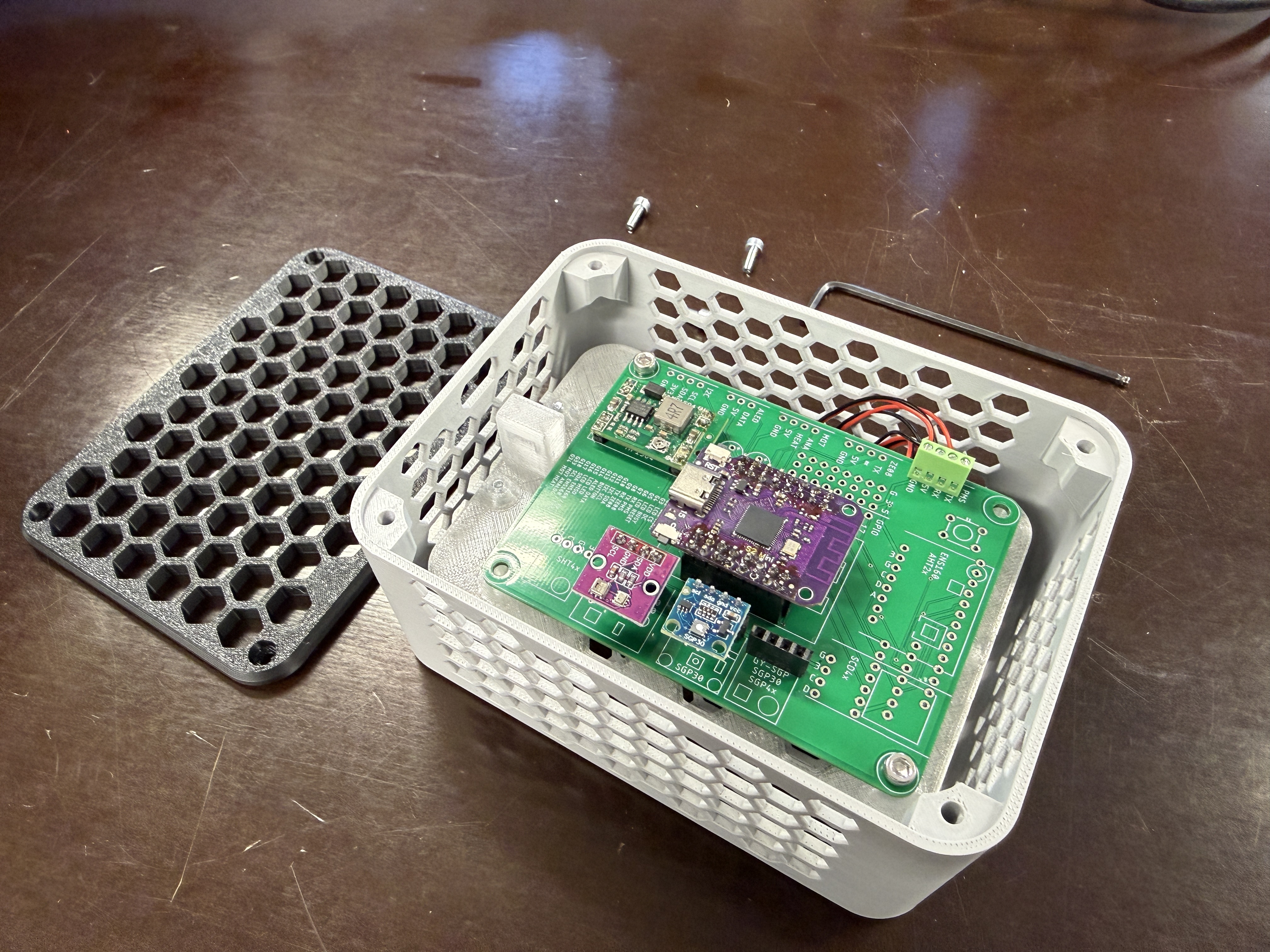Miniatura 2 do modelo 3D Air Quality Sensorbox 