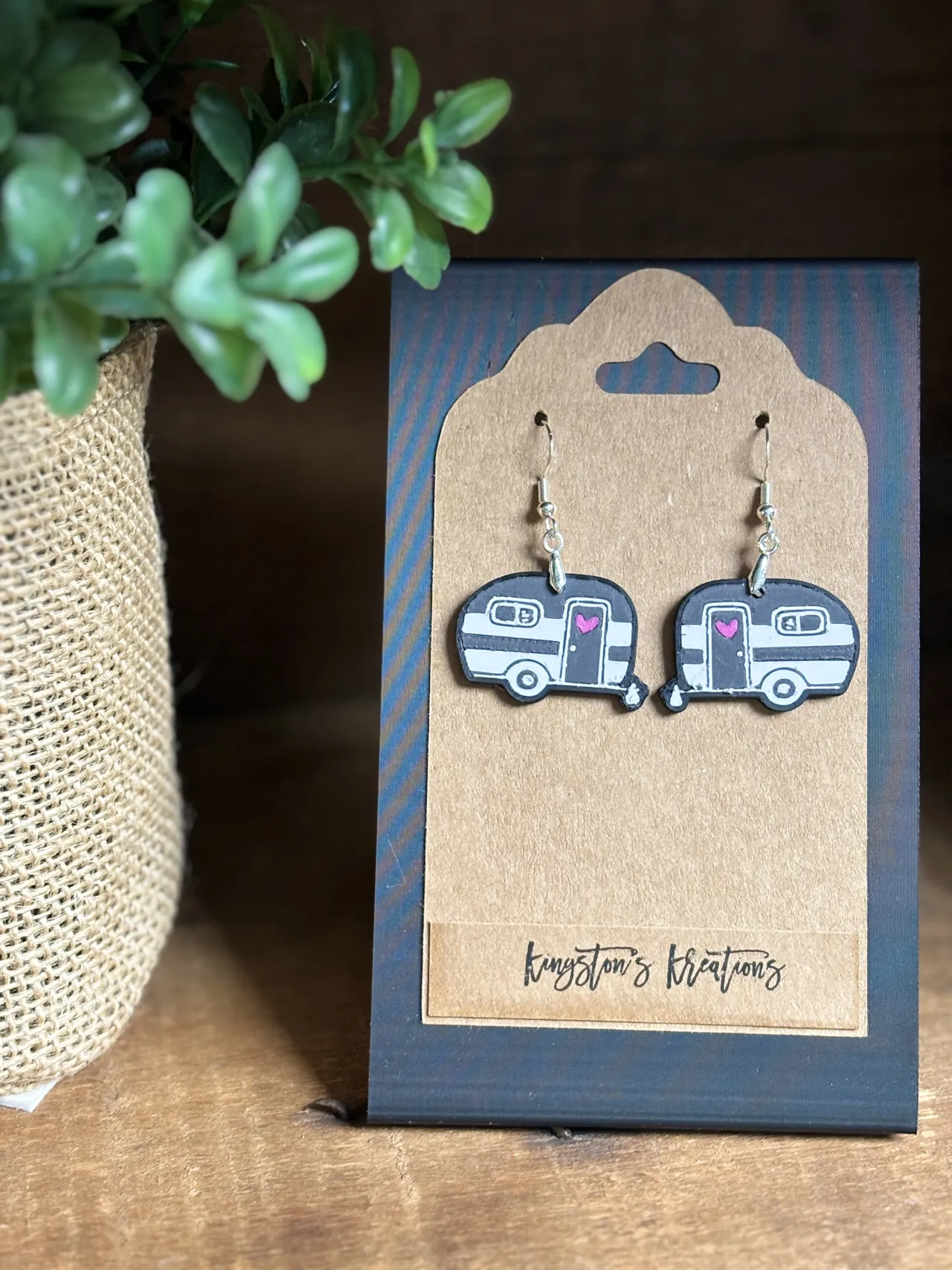 Cute Little Camper Earrings view 2