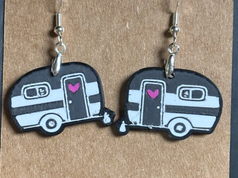 Cute Little Camper Earrings