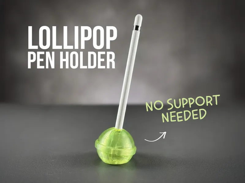 Lollipop Pen Holder