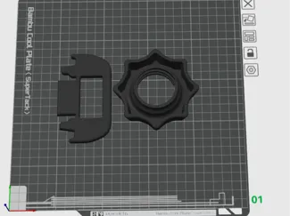 VW spare wheel holder