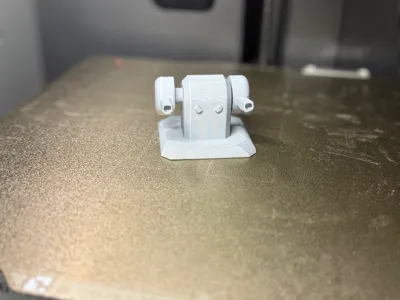 Print-in-place Turret bot