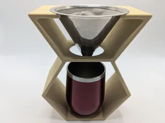 Pour Over Coffee Hexagon