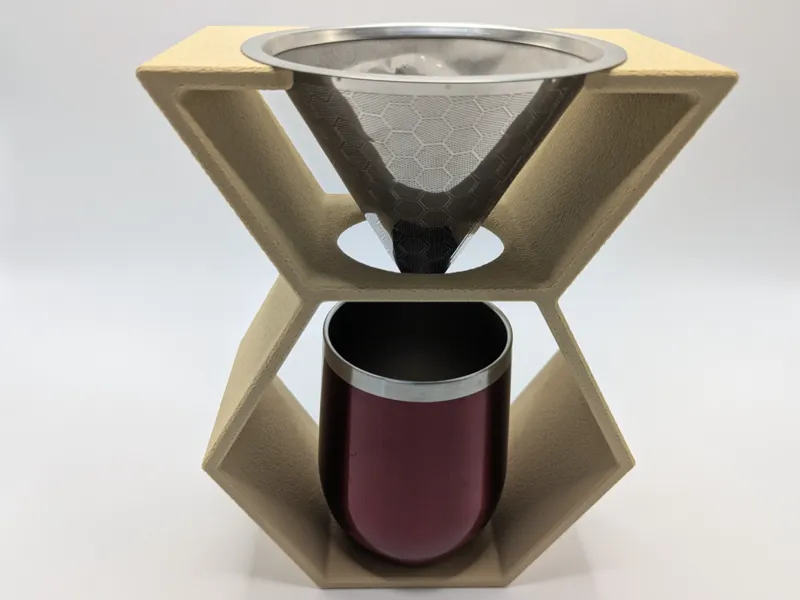 Pour Over Coffee Hexagon