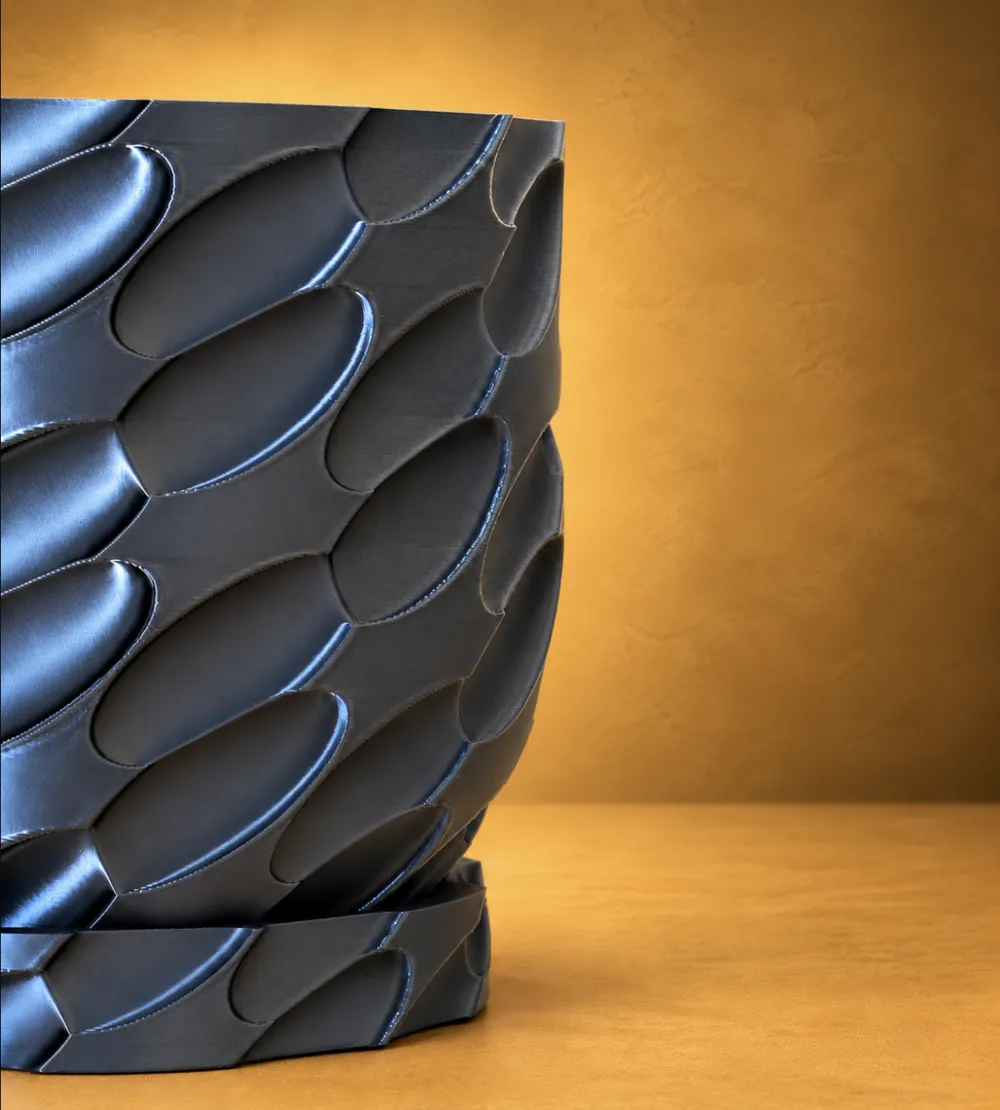Elara Planter with Matching Drip Tray - Free 3D Print Model - MakerWorld