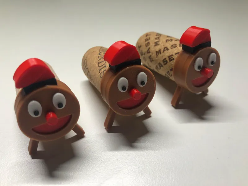 Tió de Nadal (Caga Tió) - Cork Edition