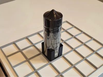 Gridfinity 120ml E-Liquid Bottle Holder–Stackable