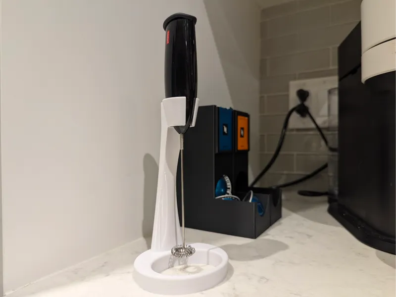 Milk Frother Stand - Bodum style