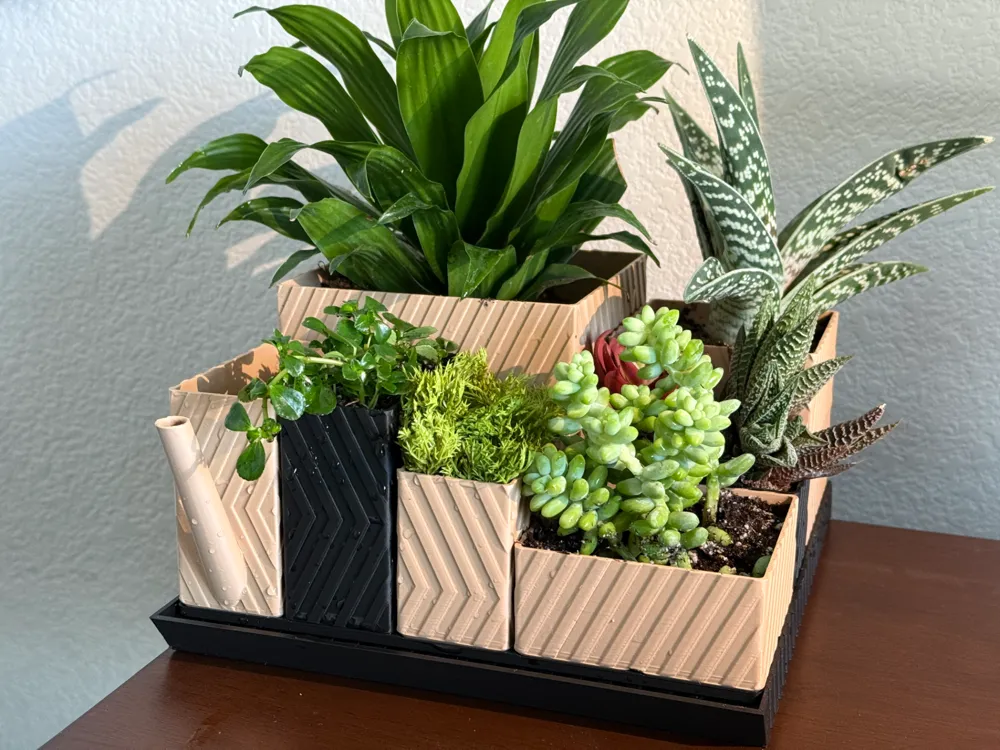 Gridfinity Modular Planter System by Hopper_Dropper MakerWorld ...