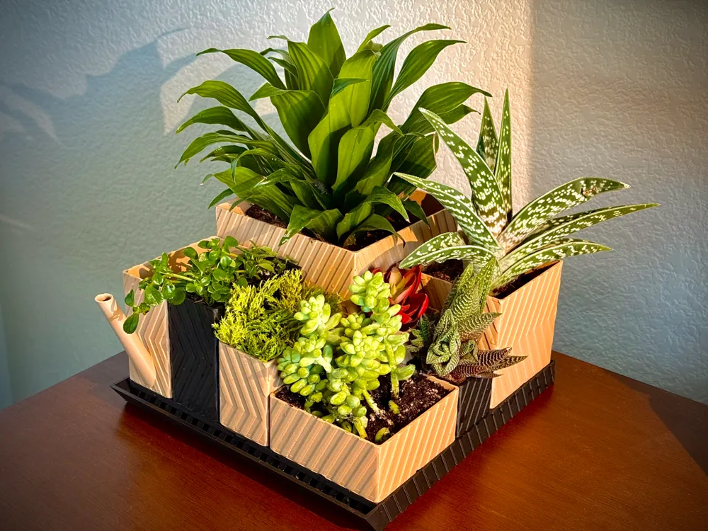 Gridfinity Modular Planter System by Hopper_Dropper MakerWorld ...